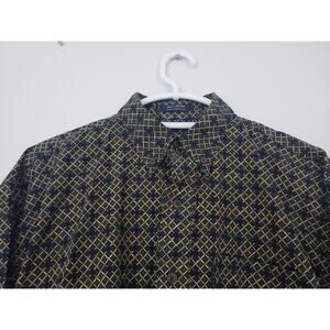 (N5) Y2K Chaps Ralph Lauren Mens Shirts Size M Long Sleeve Corpcore Business